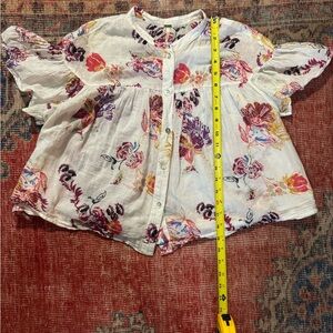 Free People size M floral top
